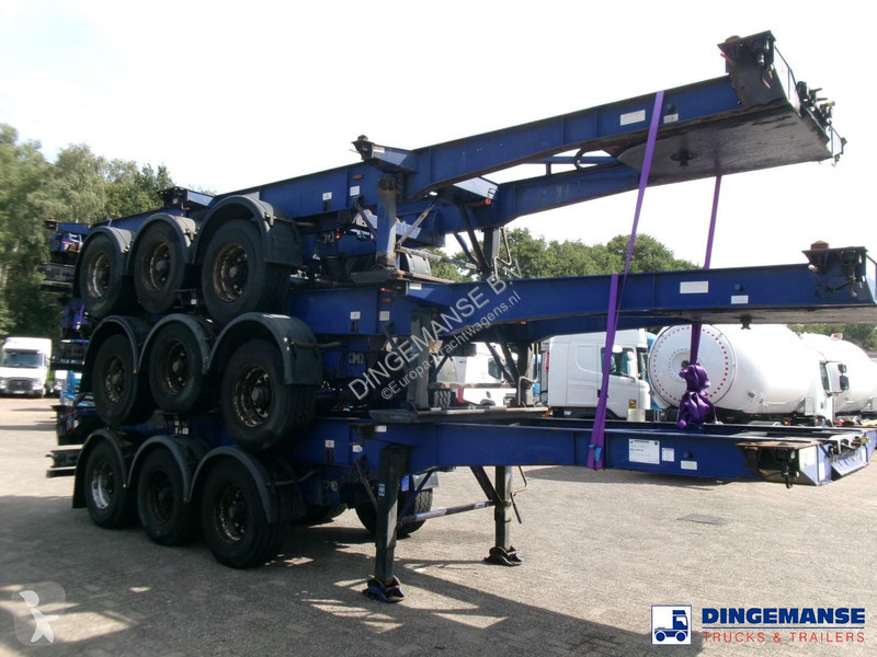 نصف مقطورة Montracon Stack - 3 x container...