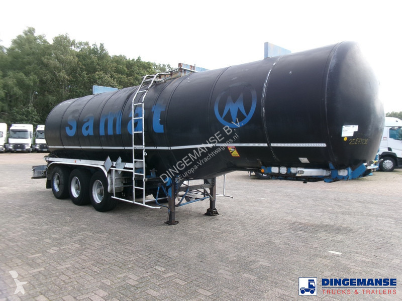 Semi remorque Fruehauf Bitumen tank inox 31 m3...