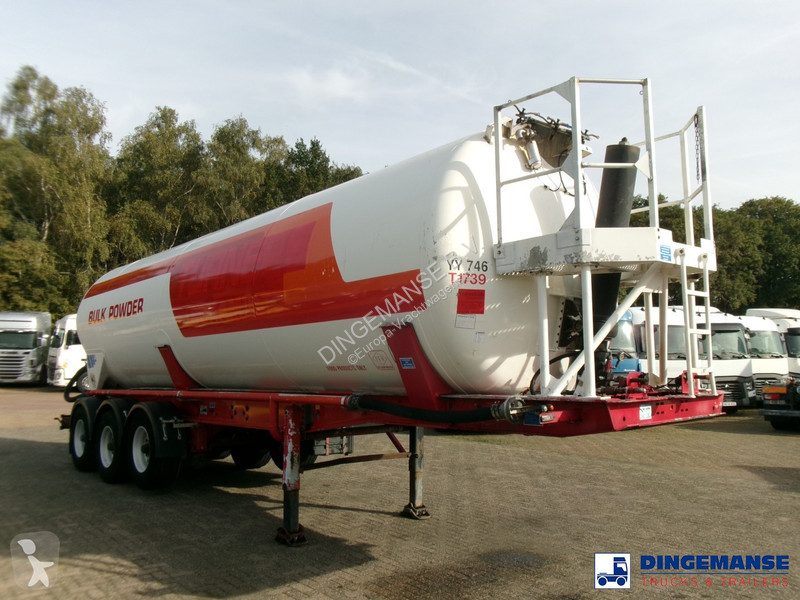 Semiremorca Feldbinder Powder tank alu 41 m3...