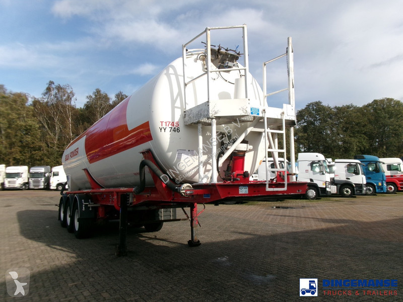 Semi reboque Feldbinder Powder tank alu 41 m3...