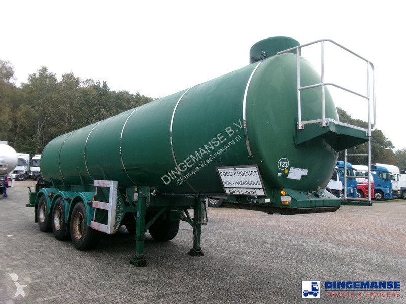 Oplegger  Food tank inox 25 m3 / 1 comp