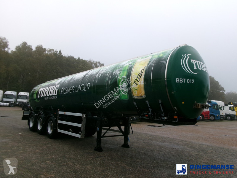Návěs Food (beer) tank inox 29.6 m3 / 1 comp