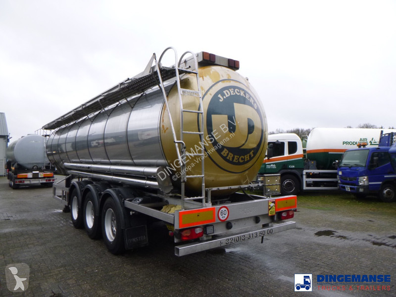 Semitrailer Parcisa Chemical tank inox L4BH 30...