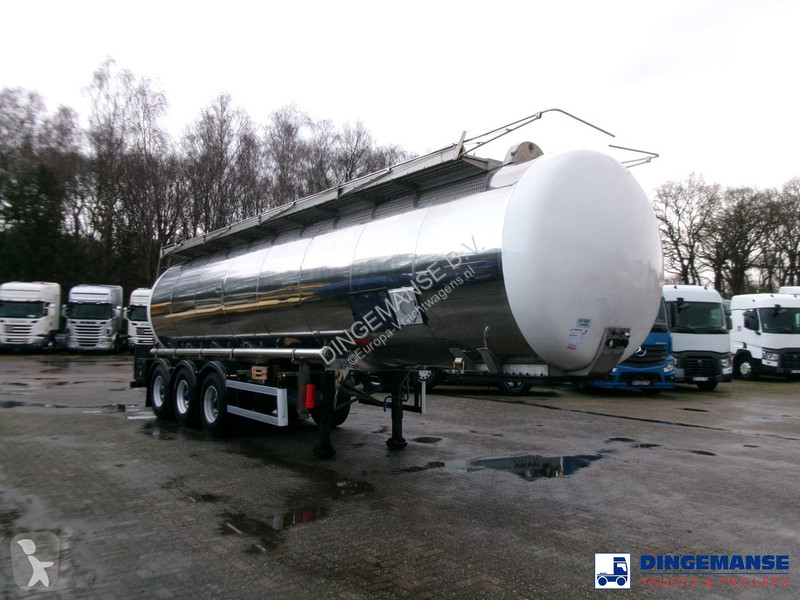 Semiremorca Indox Chemical tank inox L4BH 33.5...