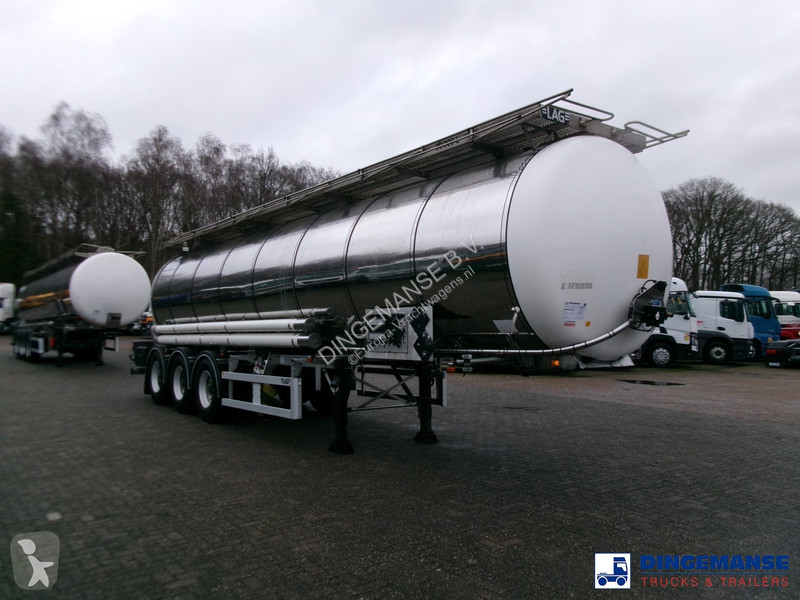Semiremorca LAG Chemical tank inox L4BH 30 m3 /...
