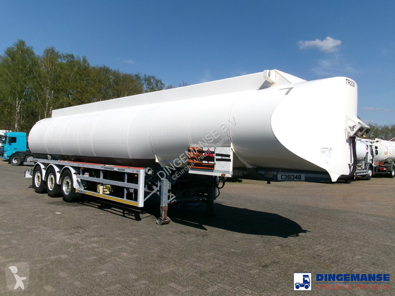Sættevogn  Fuel tank alu 42.8 m3 / 6 comp + pump