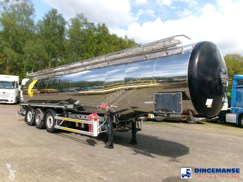 Semiremorca Magyar Heavy oil tank inox 37 m3 /...