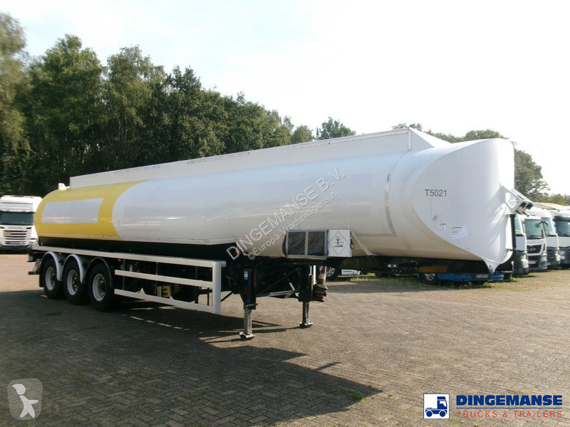 Sættevogn Fuel tank alu 43 m3 / 6 comp