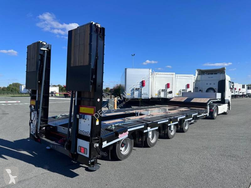 Semitrailer Nooteboom 4 essieux directionnels...