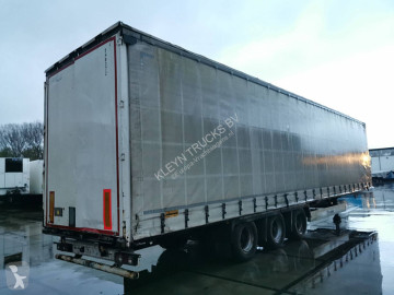 Semitrailer skjutbara ridåer (flexibla skjutbara sidoväggar) Krone