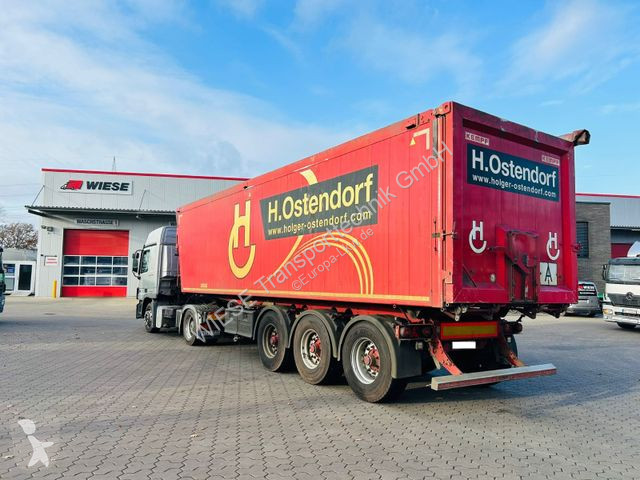 نصف مقطورة Kempf SKM Alu Kippmulde 50 m³, TÜV neu