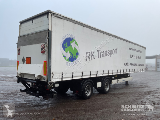Oplegger Krone Curtainsider Standard Ladebordwand
