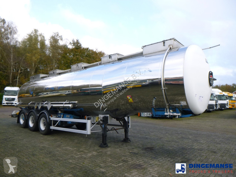 Semiremorca Magyar Chemical tank inox L4BH 32.8...