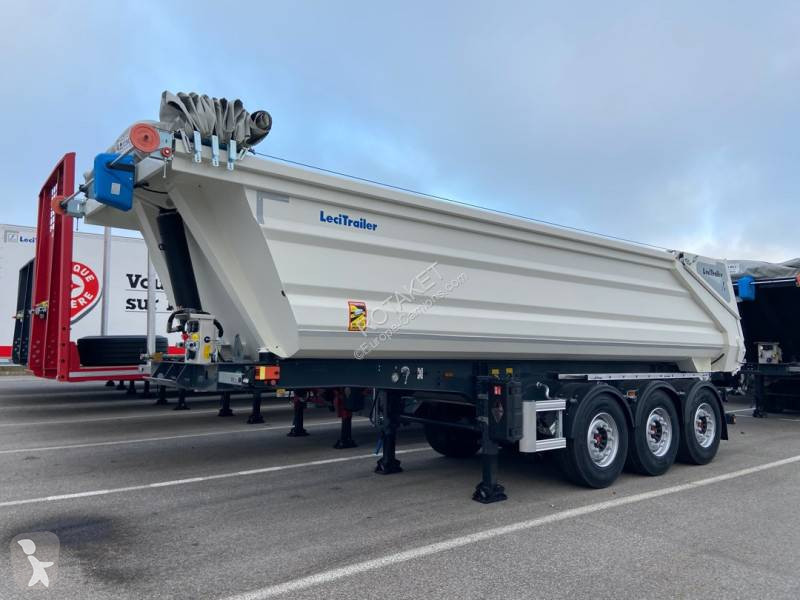 Semitrailer Lecitrailer Benne TP acier 26m3 DISPO