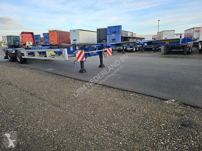 Semitrailer Van Hool A2C001 container CHASSIS...