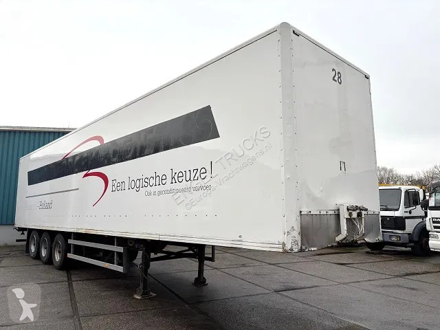 Semitrailer Pacton / JUMBO 3-AXLE CLOSED BOX...