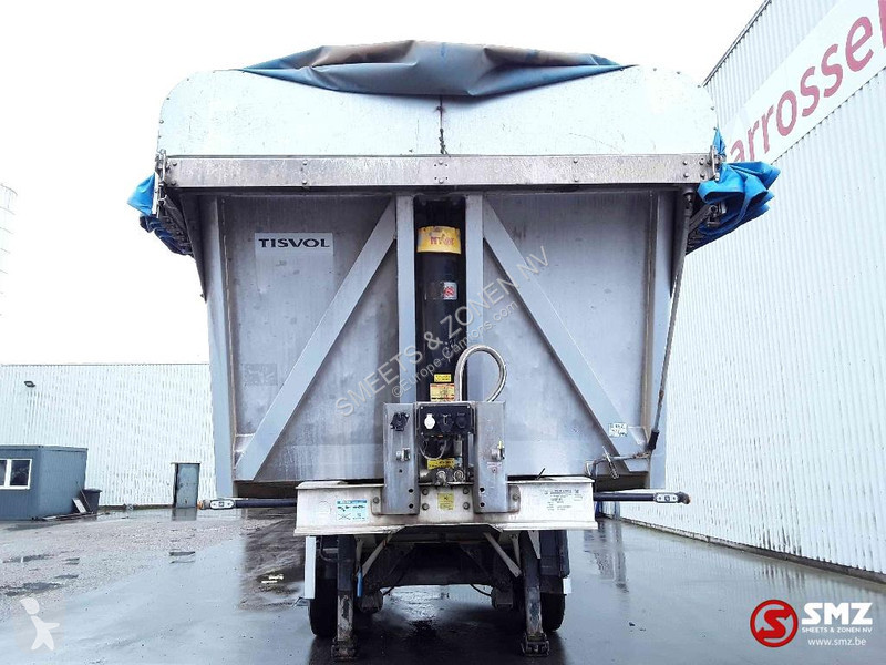 Semitrailer Tisvol Oplegger 4950 kg small dammage