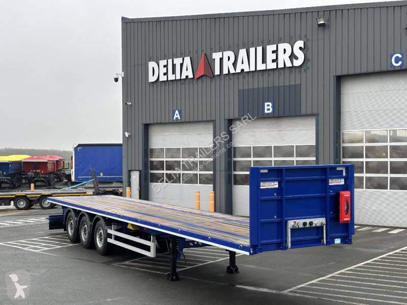 Semitrailer Louault Plateau renforcé plancher...