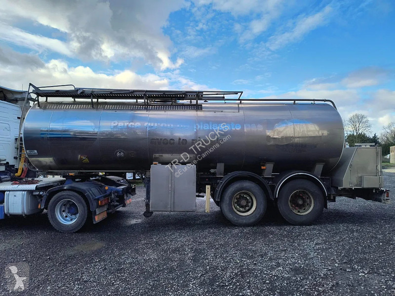 Oplegger Maisonneuve 25000L INSULATED INOX TANK
