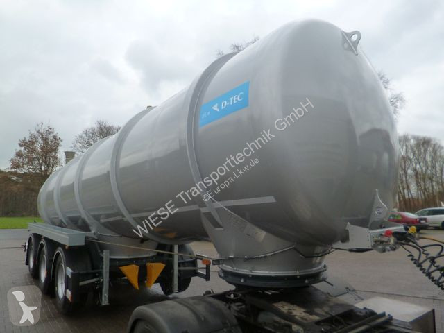 Semitrailer D-TEC Gülletanker FV2011 Zwangslenkung