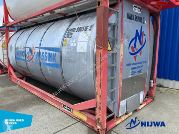 Semi remorque porte containers Van Hool