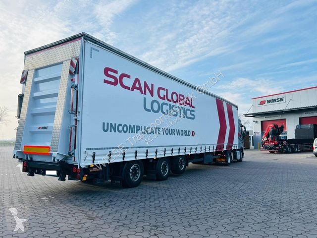 نصف مقطورة Mega Gabelstaplertransporter...