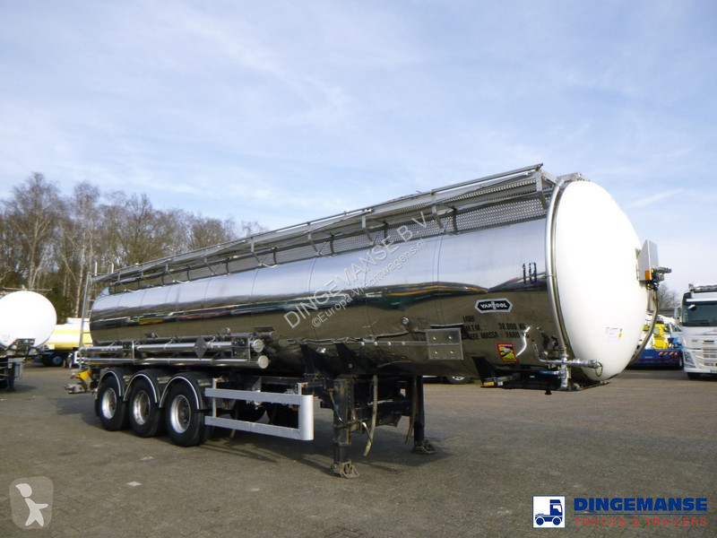 Semiremorca Van Hool Chemical tank inox 30 m3 /...