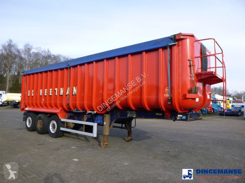 Semiremorca Fruehauf Tipper trailer alu 52 m3 +...