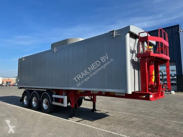 Semitrailer Tisvol S3N - 47m3 INOX Ladefläche...