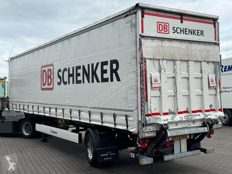 Semitrailer Krone City trailer met schuifzeilen...