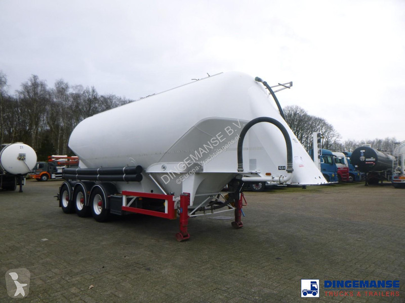 Semi remorque  Powder tank alu 36 m3