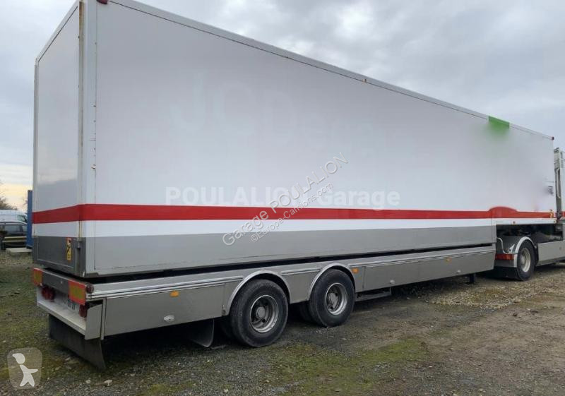 Semitrailer Fruehauf 2 ESSIEUX FOURGON PODIUM 32T