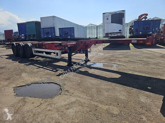 Semitrailer Krone 27 | 3 axle container chassis...