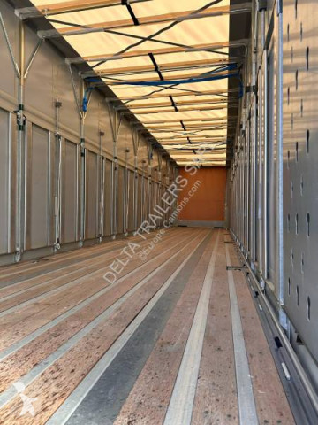 Semitrailer skjutbara ridåer (flexibla skjutbara sidoväggar) Lecitrailer ny