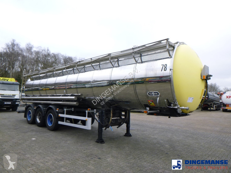 Semiremorca Van Hool Chemical tank inox 30 m3 /...