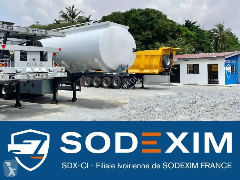 Semitrailer Sodexim Plateau porte-conteneurs