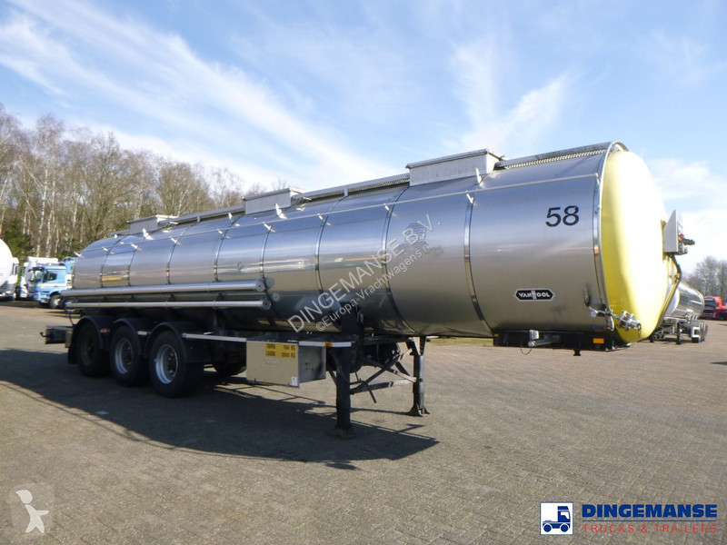 Semiremorca Van Hool Chemical tank inox 24 m3 /...