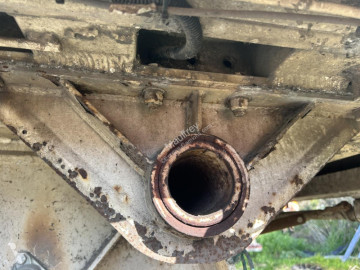 Semitrailer flak spannmål Stas