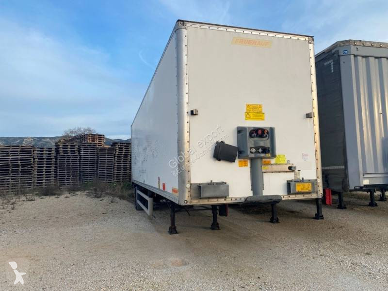 Semi remorque Fruehauf CITY TRIDEC Fourgon