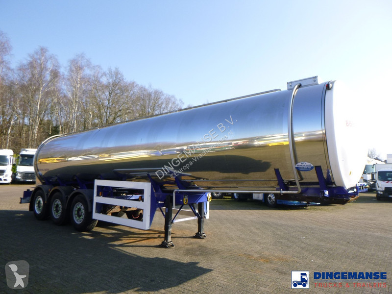 Semiremorca  Food tank inox 30 m3 / 1 comp + pump