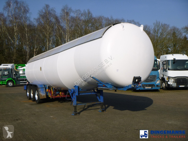 Semirimorchio  Gas tank steel LPG 49.9 m3 / 1comp