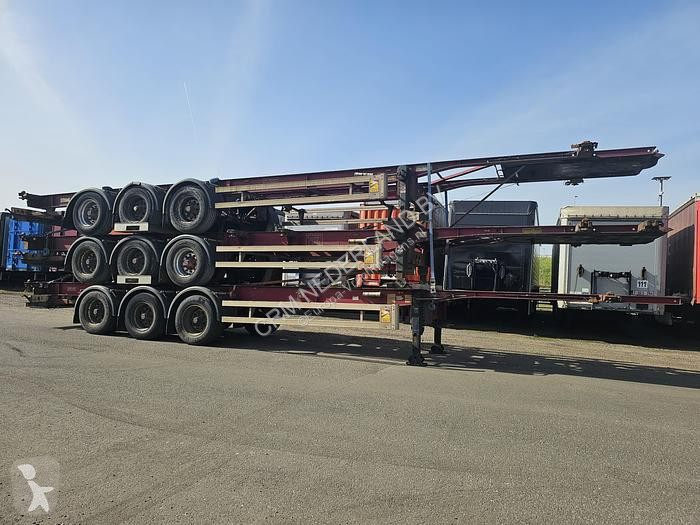 Sættevogn  40/45 ft container chassis bpw drum...
