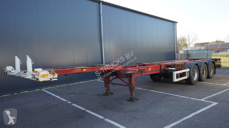 Semitrailer Renders 3 AXLE EXTENDABLE CONTAINER...