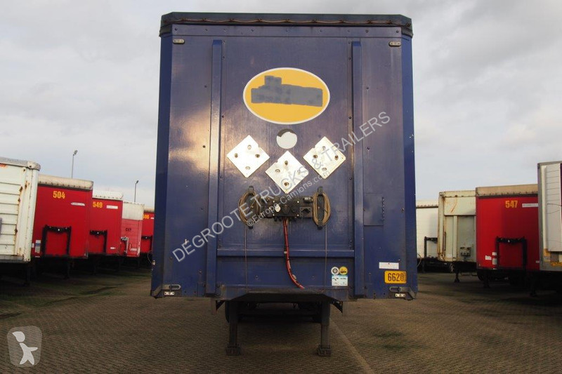 Semitrailer Pacton Tautliner