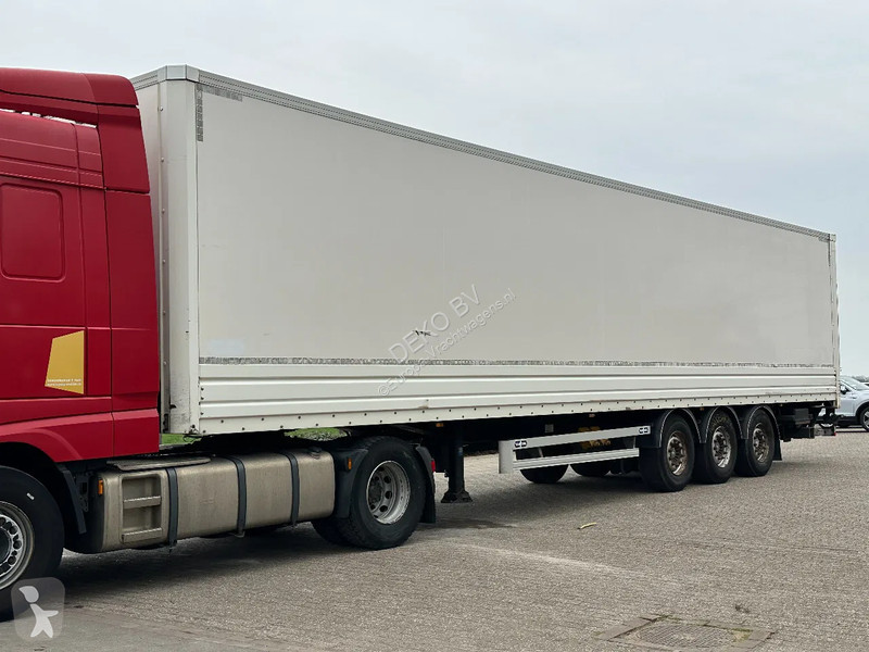Semitrailer Van Hool 3 assige kasten trailer...