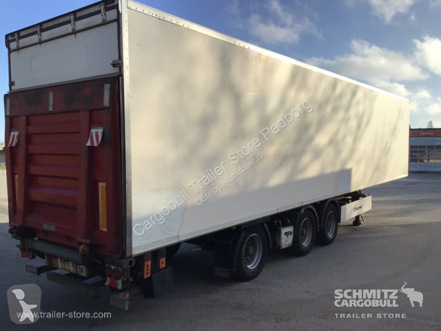 Semitrailer Krone Tiefkühler Standard Ladebordwand