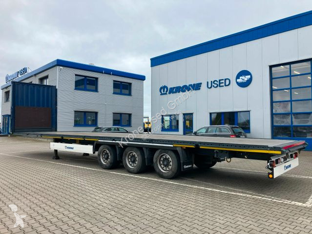 Semirimorchio Krone Plateau SDP 27 eLG4
