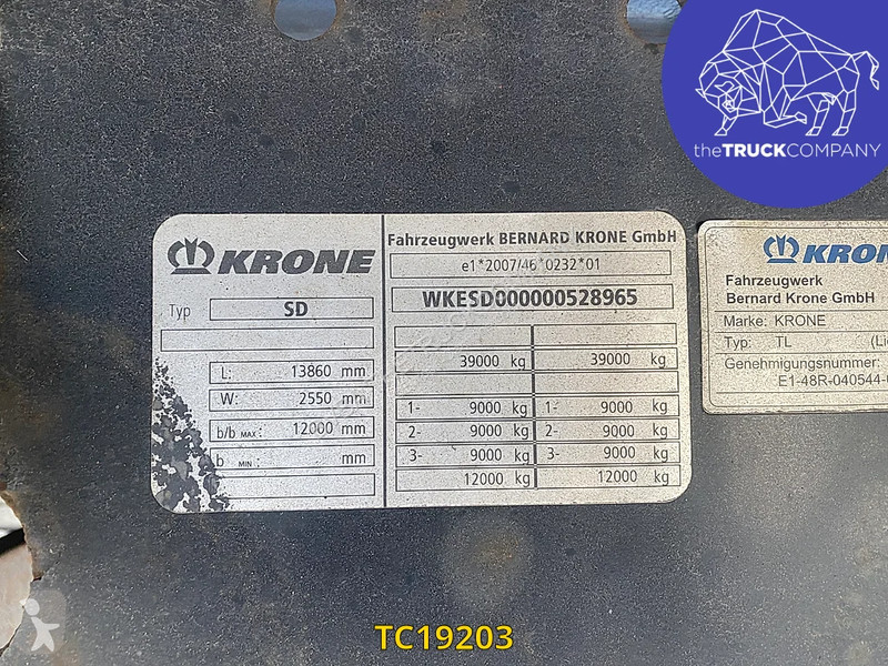 Semitrailer Krone Textile