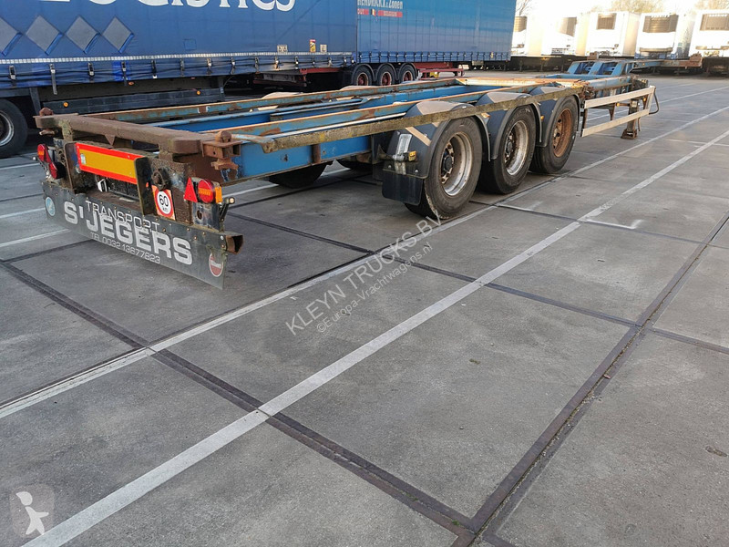 Semitrailer Renders Containertransport 2x20 40...