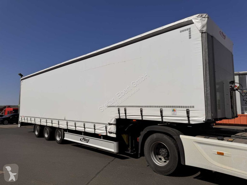 Semitrailer Fliegl SDS 350 Schiebeplane+Verdeck...